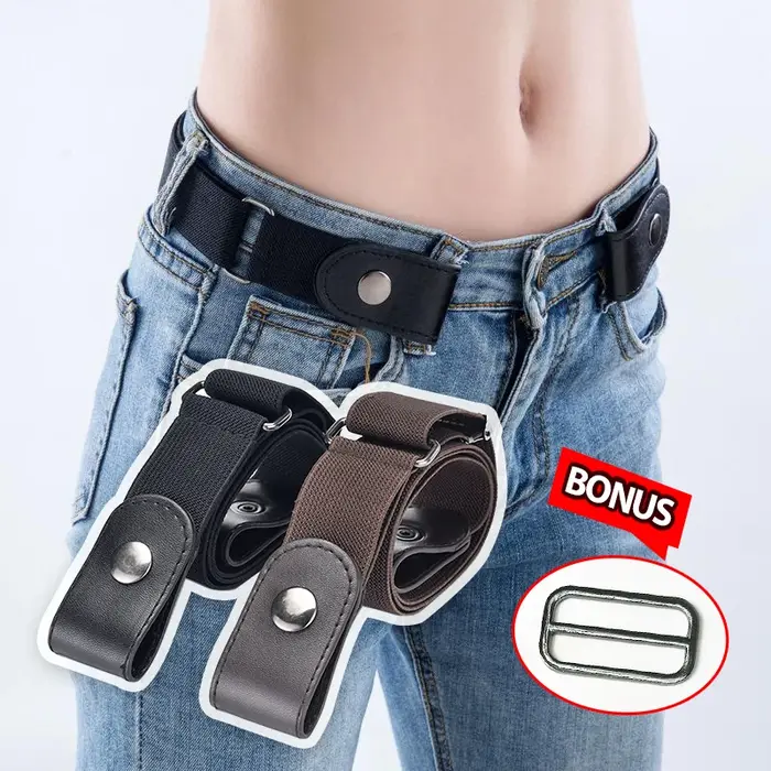 Ceinture artificiel astique Invisible en Cuir pour Homme et Femme