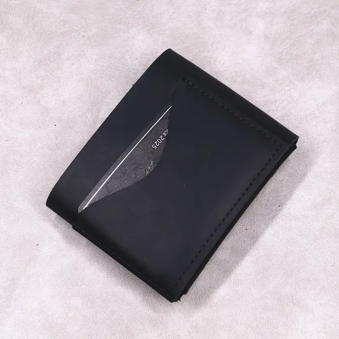 Portefeuille en cuir véritable pour hommes