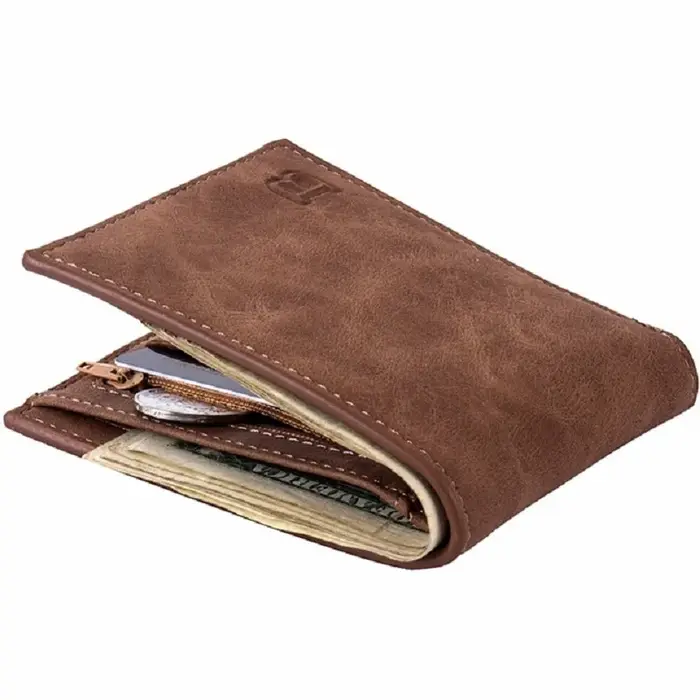 Carteira – portefeuille en cuir PU pour hommes