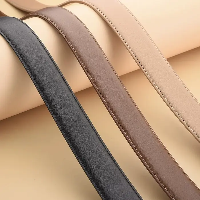 Ceinture en cuir véritable pour femme