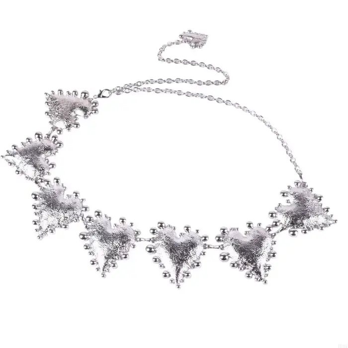 Ceinture chaîne bijoux taille avec Accent cœur