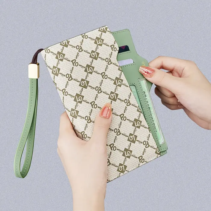 Portefeuille imprimé pour femme