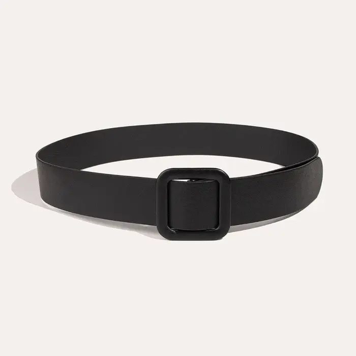 Ceinture à boucle carrée simple