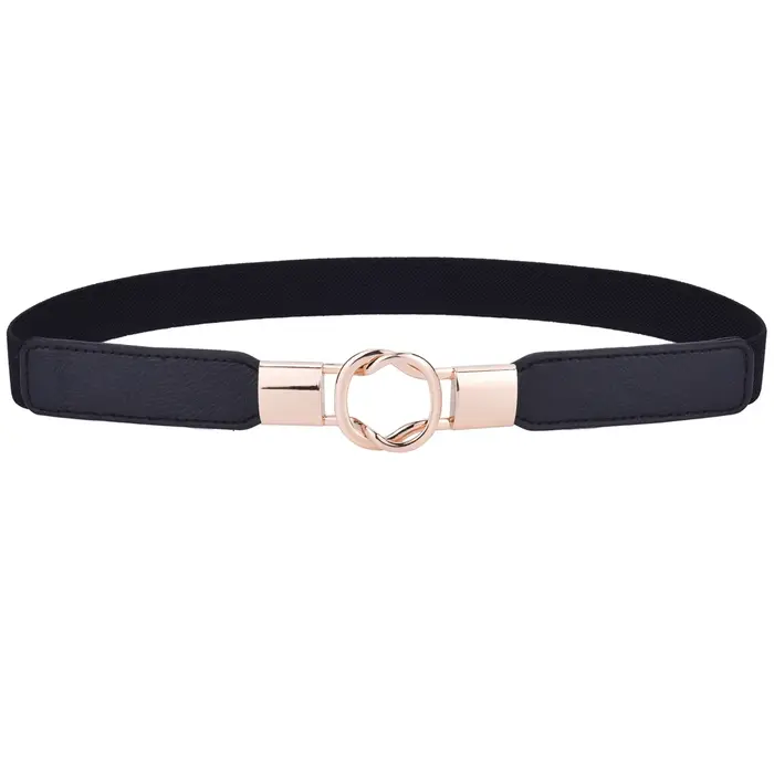 Ceinture de taille extensible pour femmes, pour robe, ceinture fine élastique, grande taille