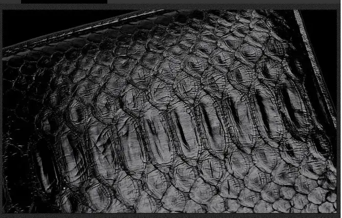 100% véritable véritable authentique peau de serpent hommes à deux volets Python serpent portefeuille carte de crédit argent porte-monnaie et étui noir livraison gratuite