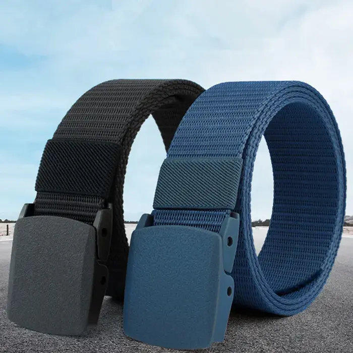 Ceinture en nylon souple pour hommes