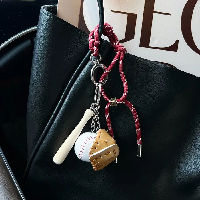 Porte-clés de baseball personnalisé et créatif