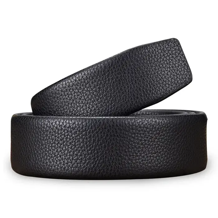 100 120 130 140 150 160 170 180cm ceinture automatique sans boucle hommes largeur 3.5cm sans