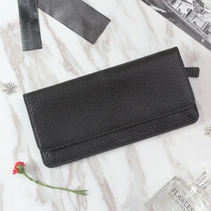 Femmes portefeuilles en cuir véritable