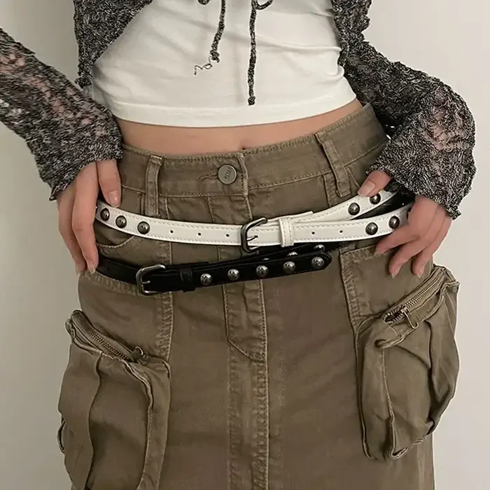Ceinture en cuir pour femmes