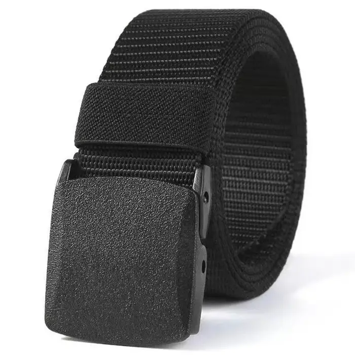 Ceinture en nylon militaire automatique pour hommes