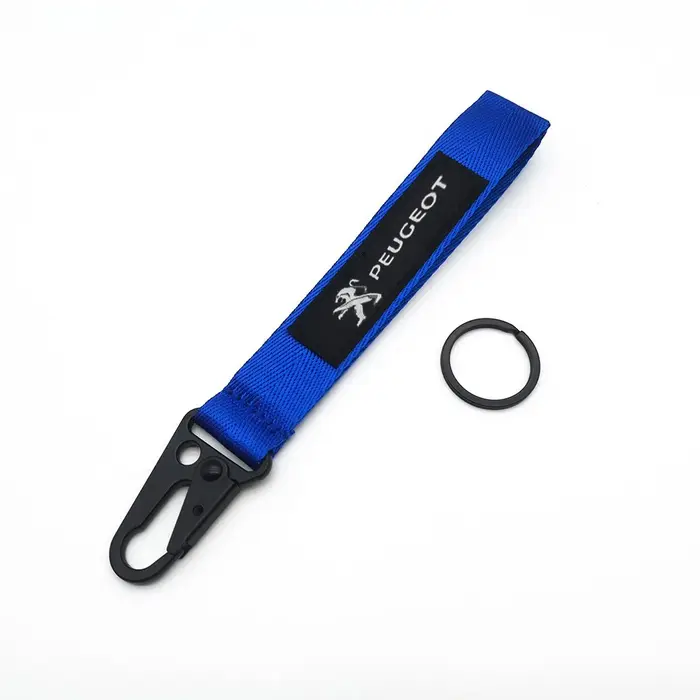 Porte-clés emblème de voiture pour Peugeot 206 307 308 3008 207 208 407 408 508 2008 5008