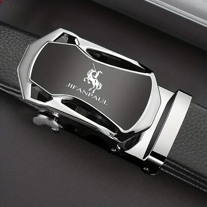 JIFANAUL hommes célèbre marque ceinture de haute qualité en cuir