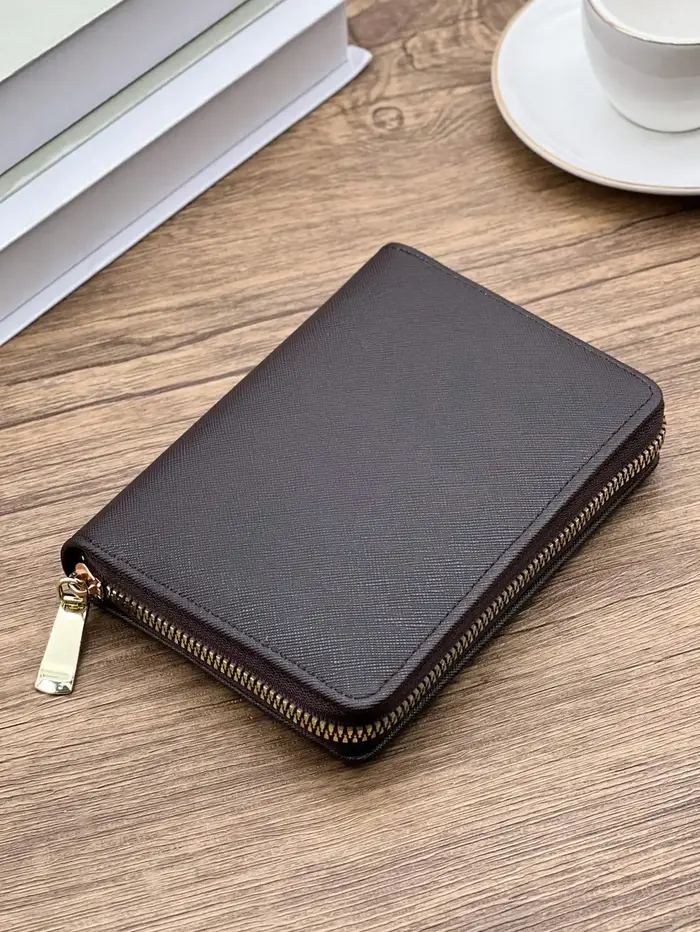 Sac à cartes classique décontracté, portefeuille portable de grande capacité, fente multi-cartes, po