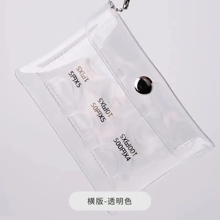 Portefeuille porte-monnaie japonais, portefeuille, mini portefeuille, portefeuille en PVC, petit por