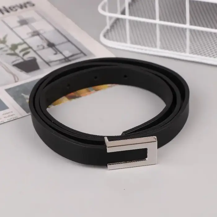 Nouvelle ceinture fine pour femme