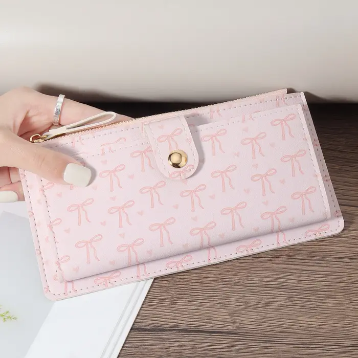 Portefeuille long pour femmes