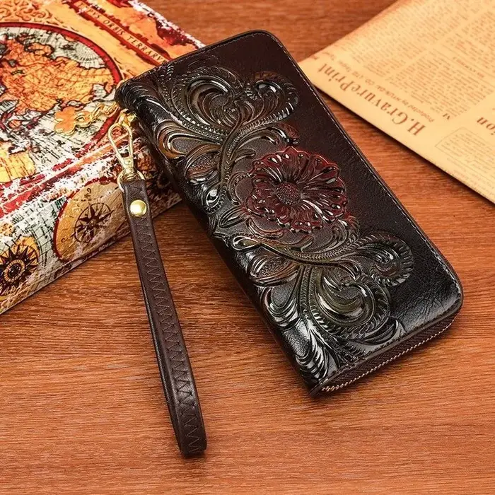 Portefeuille Long de luxe pour femmes