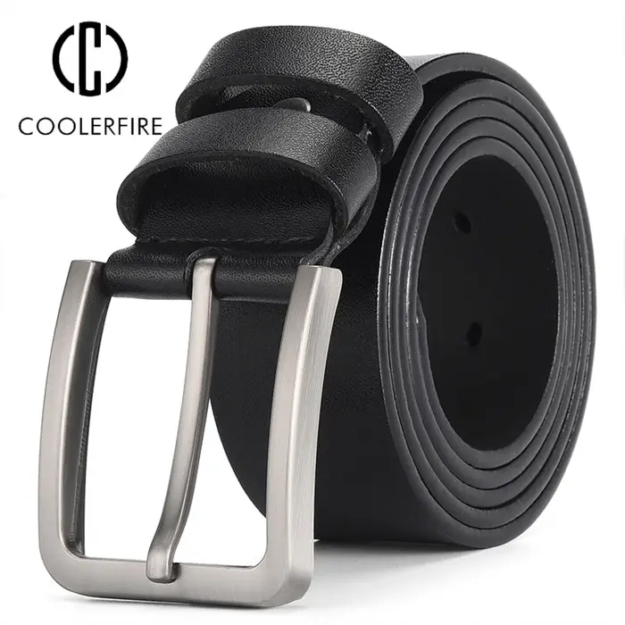 Ceinture pour homme en cuir véritable