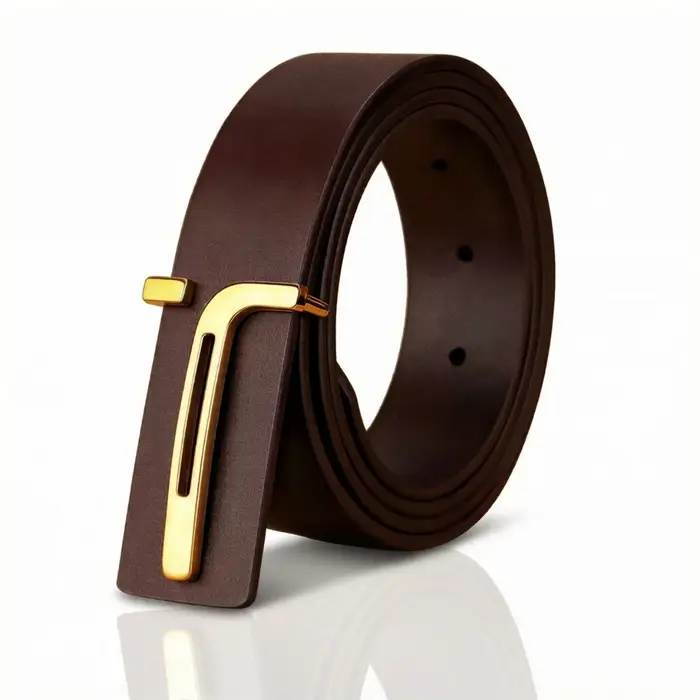Ceinture minimaliste à la mode pour hommes