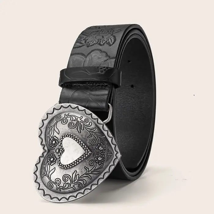 Ceinture unisexe de haute qualité avec boucle lisse