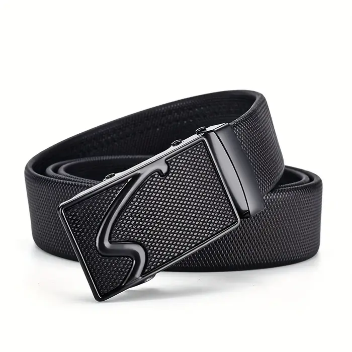 Ceinture pour hommes en métal boucle automatique marque