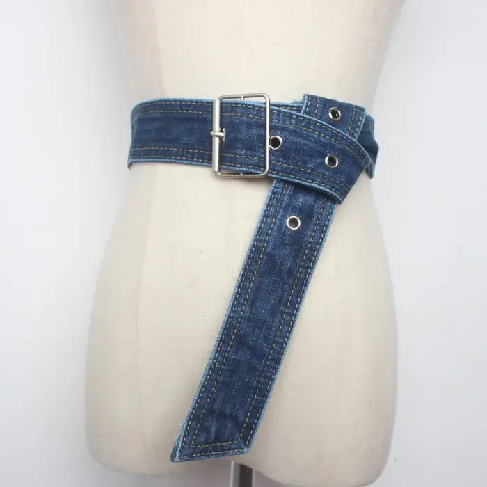 Ceinture en jean pour femme
