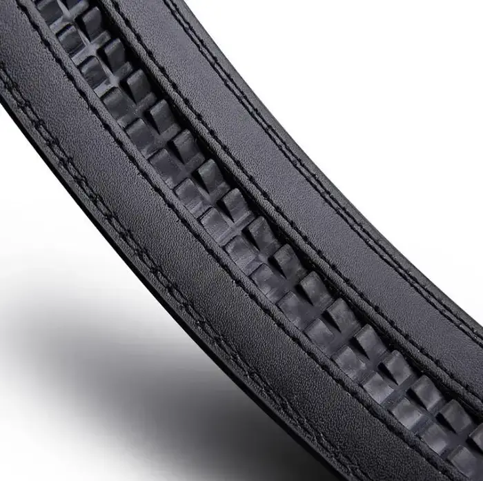 Ceinture en cuir de luxe de couleur unie pour homme, boucle lisse décontractée, nouvelle collection,