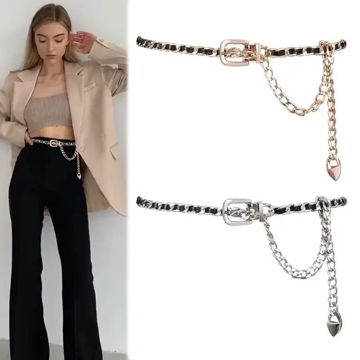 Ceinture à chaîne pour femmes