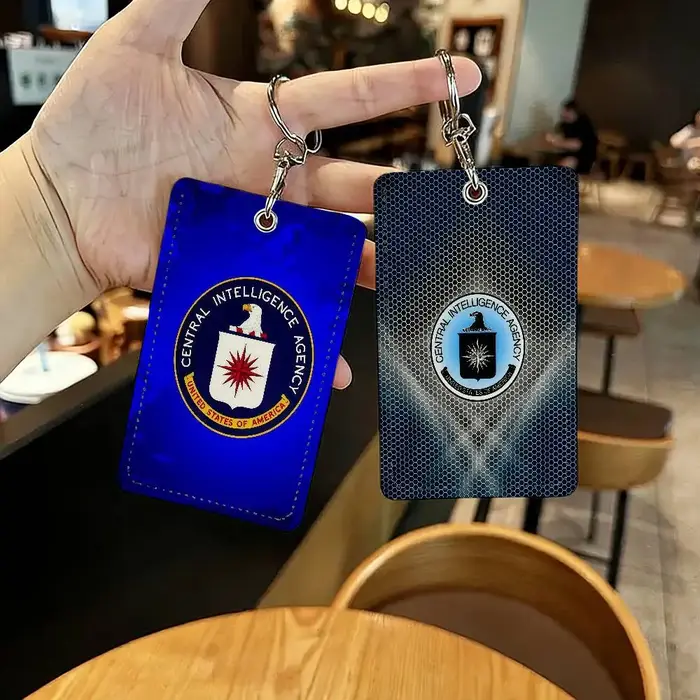 Porte-carte CIA adapté à la salle de sport de banque de métro de Bus d'étudiant et prévention des pertes de porte-clés