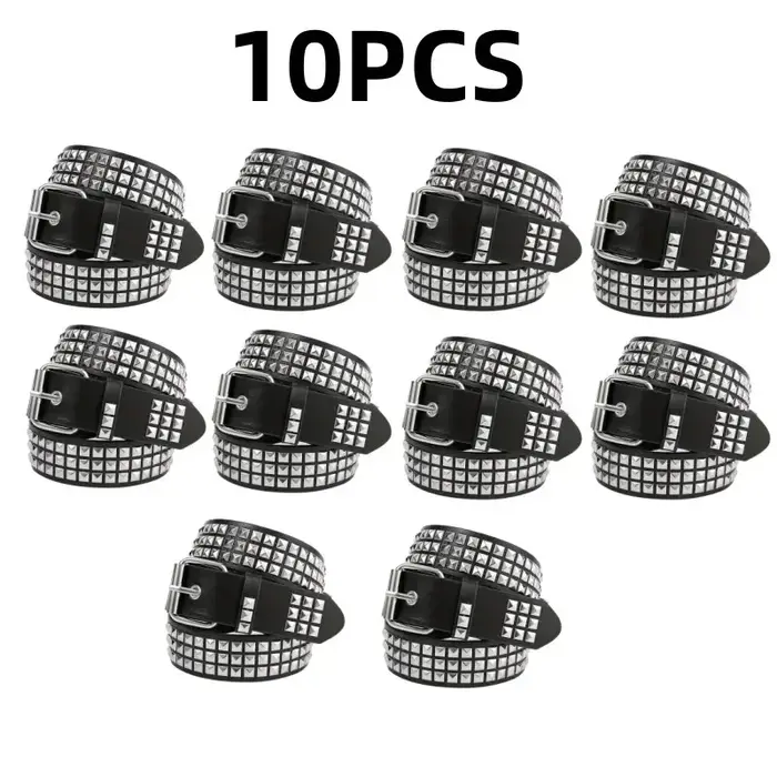 Nouvelle ceinture à rivets carrés 2026