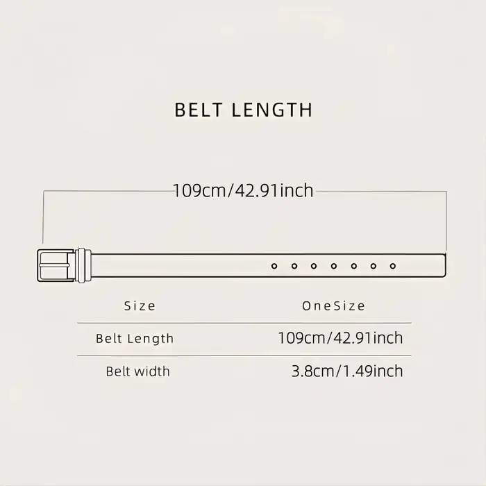 Ceinture à rivets de style punk pour hommes et femmes