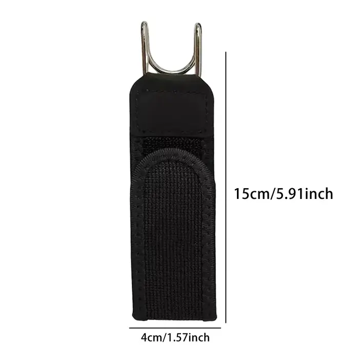 Ceinture élastique portable unisexe avec sangle réglable en velcro et boucle à crochet en métal