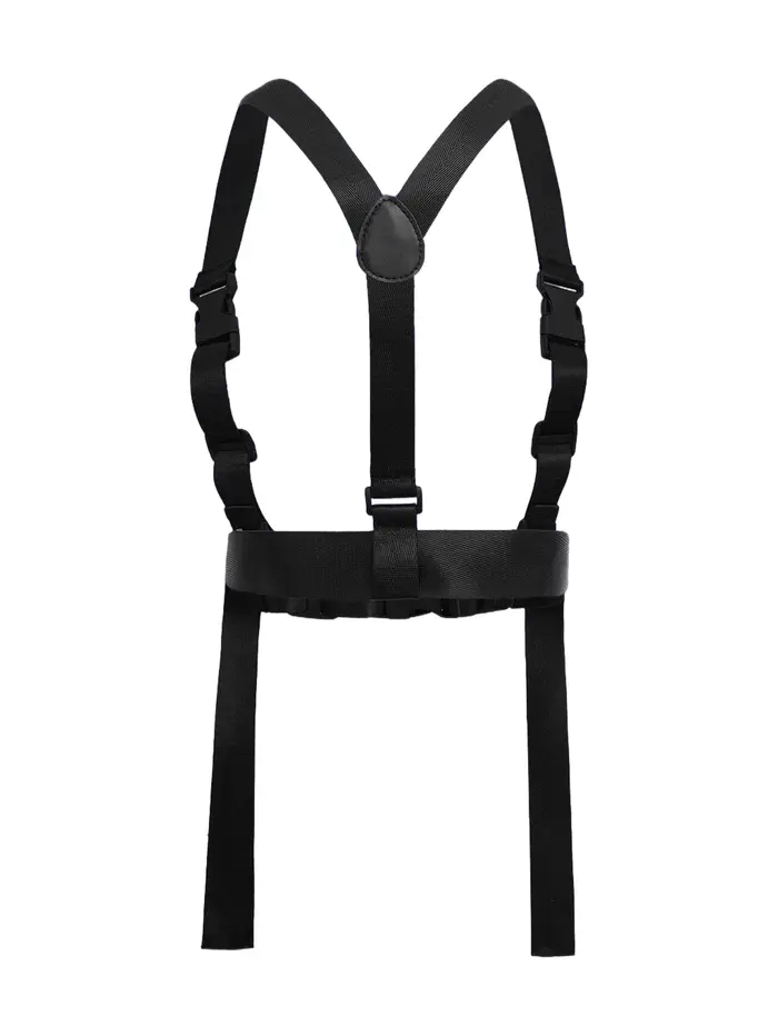 HERSHINE Ceinture en toile à double bandoulière pour femme, à la mode et sexy, réglable, style gothique Harajuku Y2K printemps, été