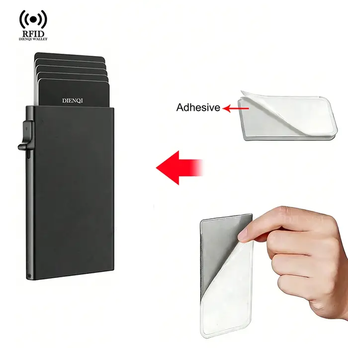 Porte-cartes de crédit Rfid pour homme