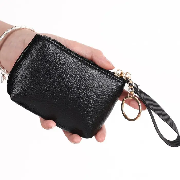 Porte-monnaie pratique à fermeture éclair