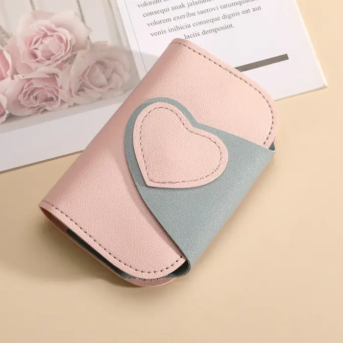 Porte-clés multifonction en cuir PU pour femmes