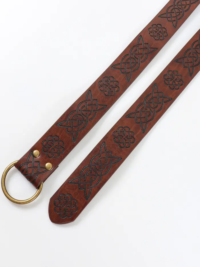 Ceinture celtique en cuir pour hommes