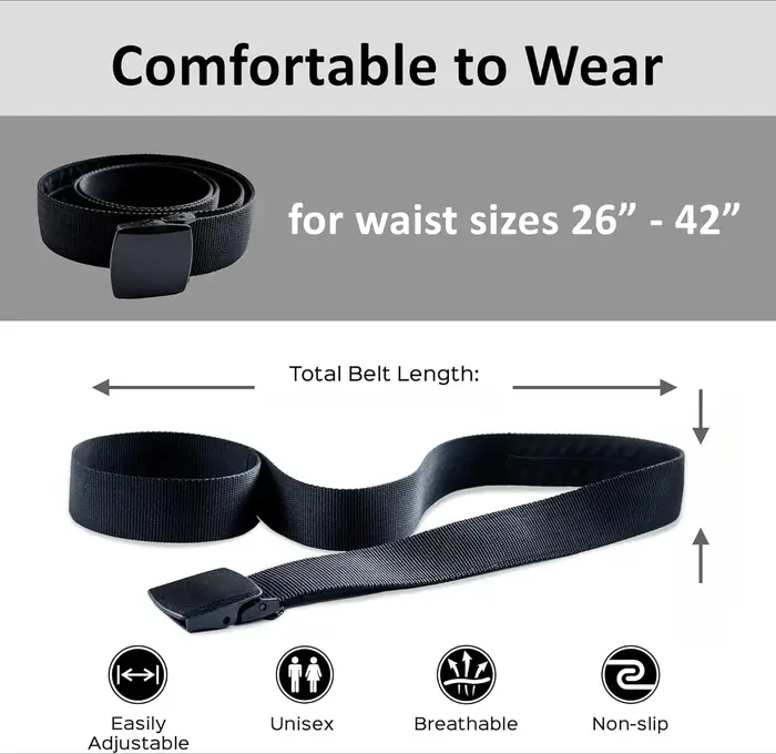 Ceinture antivol pour hommes
