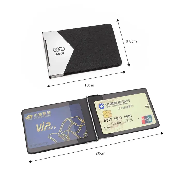 Porte-carte de crédit ultra-fin pour permis de conduire de voiture