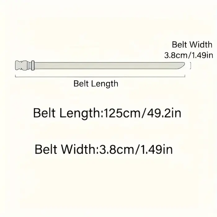 Ceinture à boucle en Nylon tressé pour hommes, légère et respirante, 125cm, pour les déplacements qu