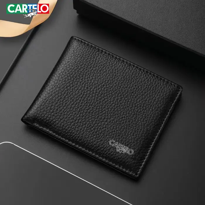 Portefeuille CARTELO en cuir pour hommes