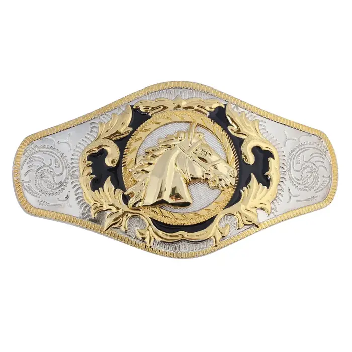 Accessoires de ceinture en alliage Double couleur