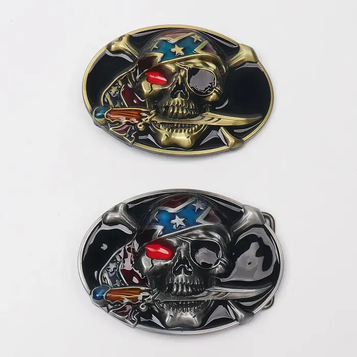 Une boucle de ceinture rétro de style western