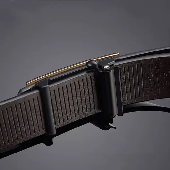 Ceinture élégante en cuir PU pour hommes – Ceintures à la mode pour la vie quotidienne