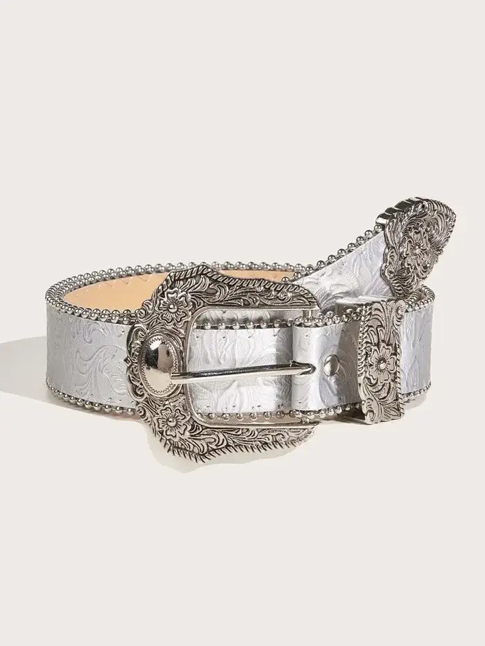 Western PU ceinture en cuir