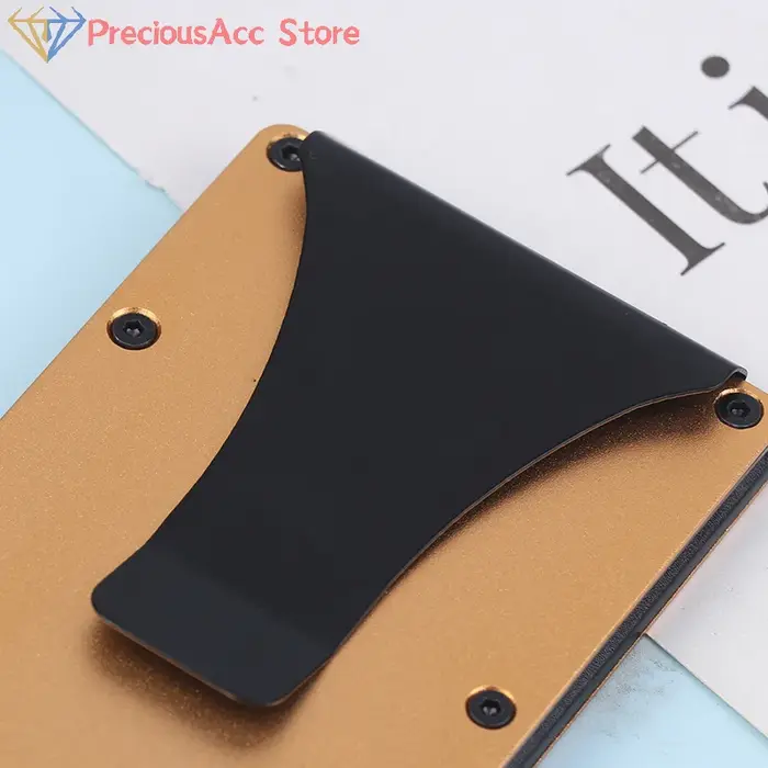 Portefeuille minimaliste pour hommes et femmes - Portefeuille RFID fin