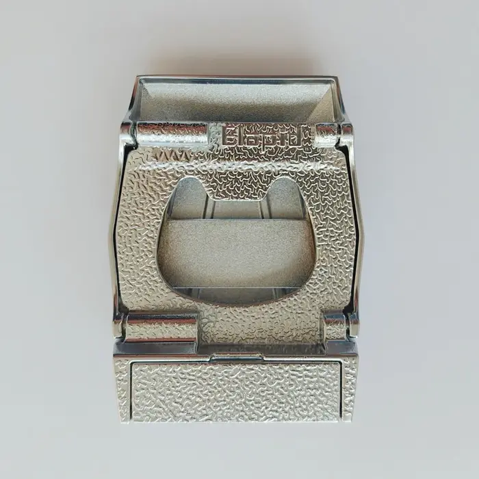 Boucles de réglage de ceinture en métal à dégagement automatique, 38mm, bricolage, sangle extérieure, mousqueton, Clip, boucle de ceinture, noir argent