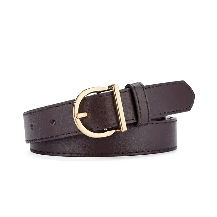 Ceinture femme mode haute qualité boucle ardillon