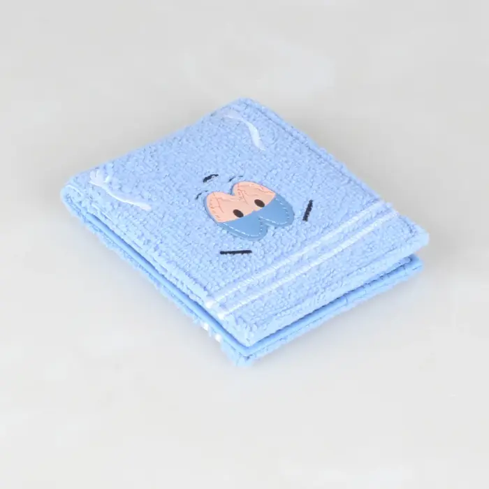 Portefeuille pliable en tissu serviette de haute qualité